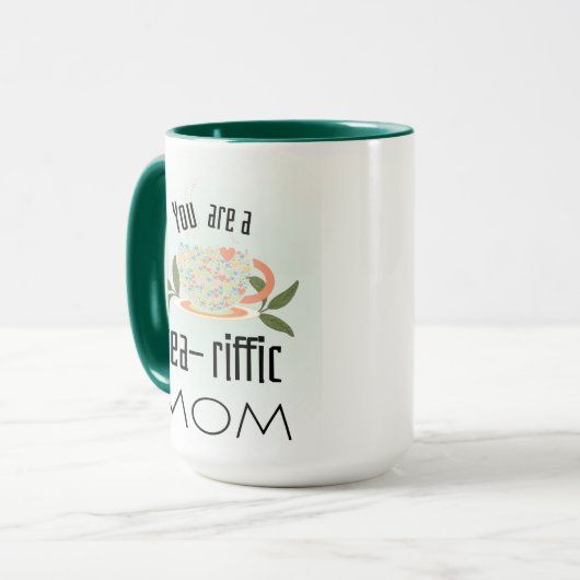 Je bent een transitorische moeder mok (Voorkant links)