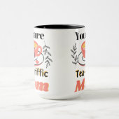 Je bent een transitorische moeder mok (Midden)