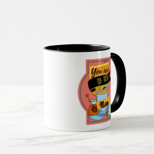 Je bent een transitorische moeder mok (Voorkant rechts)