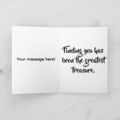 Je bent een Treasure Valentijnsdag Kaart (Binnen)