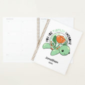 Je bent een Turtley Geweldige Bloemsappige Schildp Planner (Display)