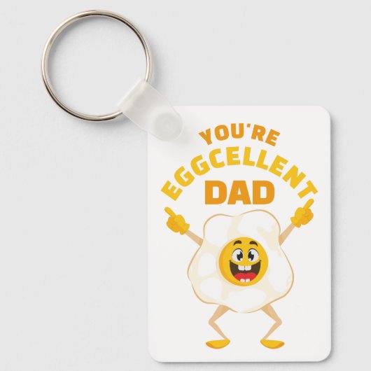 Je bent een uitstekende vader Vaderdag Verjaardag  Sleutelhanger (Voorkant)