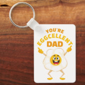 Je bent een uitstekende vader Vaderdag Verjaardag  Sleutelhanger (Voorkant)