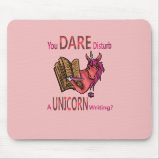 Je bent een Unicorn die schrijft? Muismat