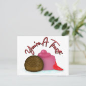 Je bent een Valentijnsdag met een Treat gevulde aa Briefkaart (Staand voorkant)