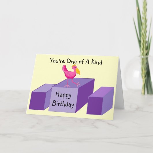 Je bent een van A... Kaart (Voorkant)