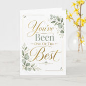 Je Bent Eén Van De Beste Kaart (Gele Bloem)