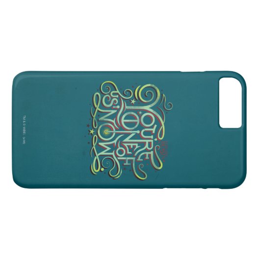 Je bent een van ons nu groene grafische Case-Mate iPhone case (Achterkant (Horizontaal))