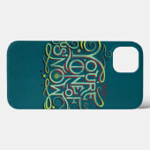 Je bent een van ons nu groene grafische Case-Mate iPhone case (Achterkant (horizontaal))