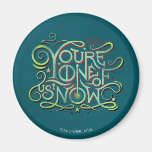 Je bent een van ons nu groene grafische magneet