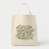 Je bent een van ons nu groene grafische tote bag (Voorkant)
