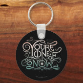 Je bent een van ons nu kleurrijk grafisch sleutelhanger (Voorkant)