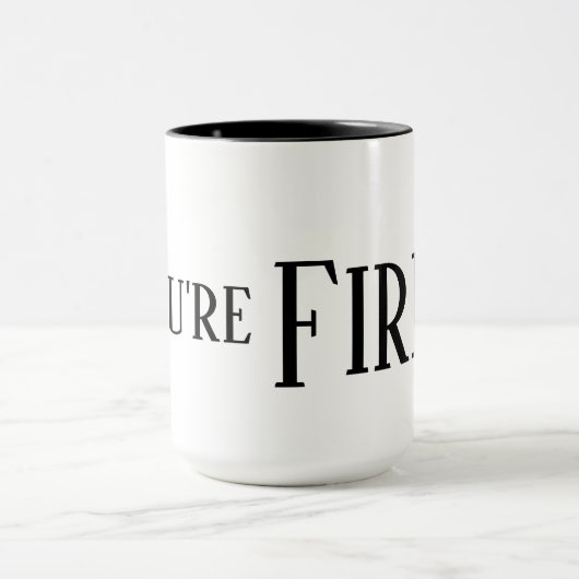 Je bent een vaste Mok Drinkware (Midden)