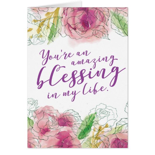 Je bent een verbazingwekkende zegening in mijn lev (Voorkant)