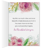 Je bent een verbazingwekkende zegening in mijn lev (Binnen (Rechts))