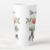 Je bent een verkeersmoeder latte mok (Voorkant)