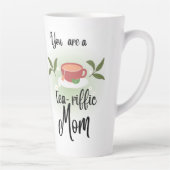 Je bent een verkeersmoeder latte mok (Rechts)