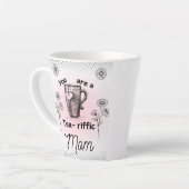 Je bent een verkeersmoeder latte mok (Linkerhoek)