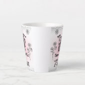 Je bent een verkeersmoeder latte mok (Voorkant)