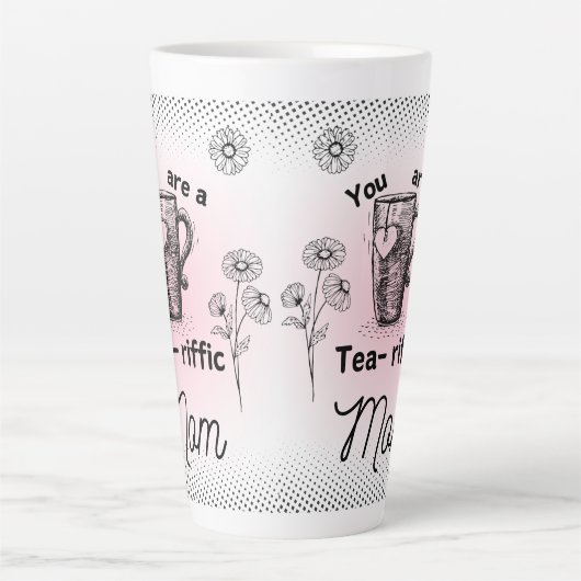 Je bent een verkeersmoeder latte mok (Voorkant)