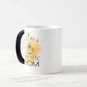 Je bent een verkeersmoeder magische mok (Voorkant links)