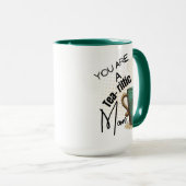 Je bent een verkeersmoeder mok (Voorkant rechts)