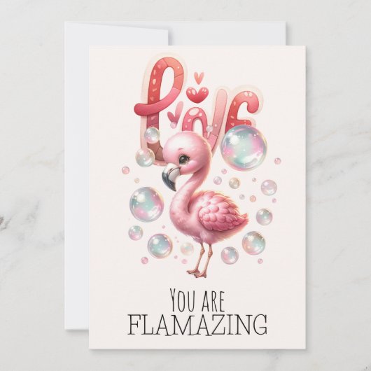 Je Bent Een Vlammende Kinderen Valentijnsdag Schat Feestdagenkaart (Voorkant)