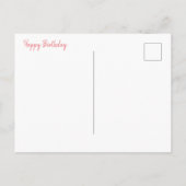 Je bent een voorliefde voor  Mode Briefkaart (Achterkant)