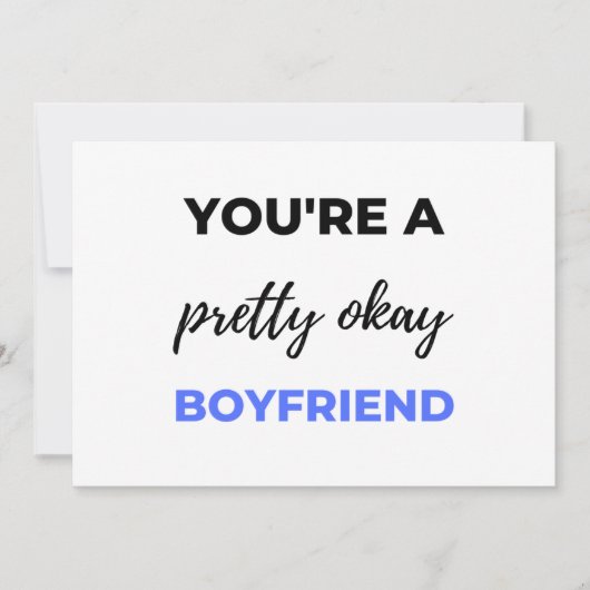 Je bent een vrij goede vriend zwart feestdagenkaart (Voorkant)