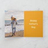 Je bent een vuurtoren vader Vaderdag Persoonlijk Kaart (Binnen)