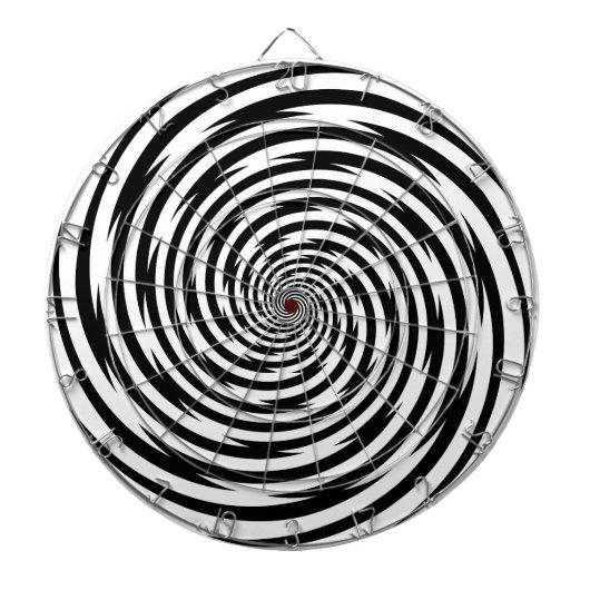 Je bent een waanzinnige hypnose spiraal dartbord (Voorkant)