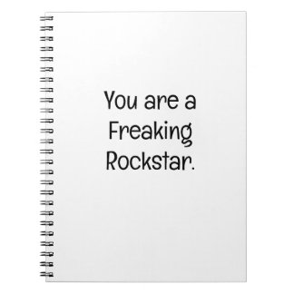 Je bent een ware Rockster Notitieboek