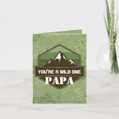 Je bent een wild gevouwen bedankkaart (Voorkant)