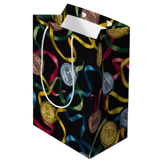 Je bent een Winnaar! Medium Cadeauzakje (Achterkant Gekanteld)