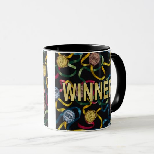 Je bent een Winnaar! Mok (Voorkant rechts)