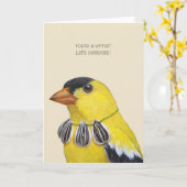 Je bent een winnende kaart (Gele Bloem)