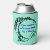 Je bent een Zeemeermin Blikjeskoeler (Blikje Achterkant)