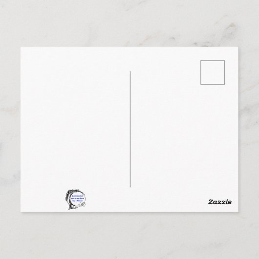 Je bent een Zeemeermin Briefkaart (Achterkant)