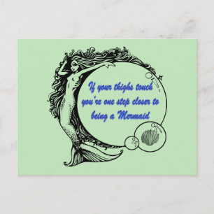 Je bent een Zeemeermin Briefkaart