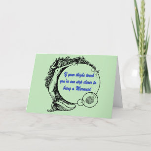 Je bent een Zeemeermin Kaart