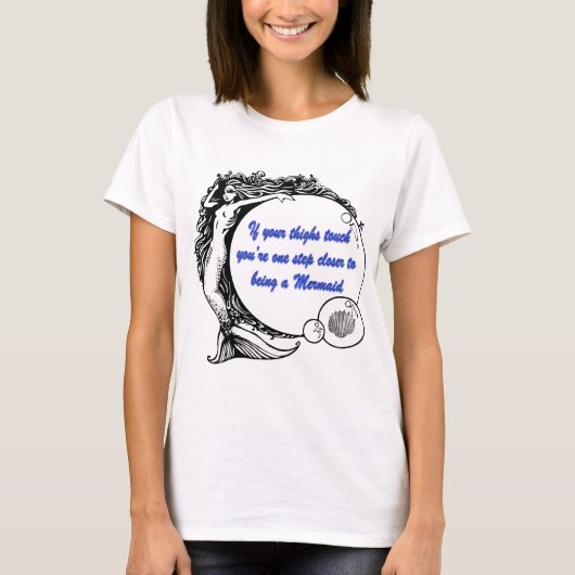 Je bent een Zeemeermin T-shirt (Voorkant)