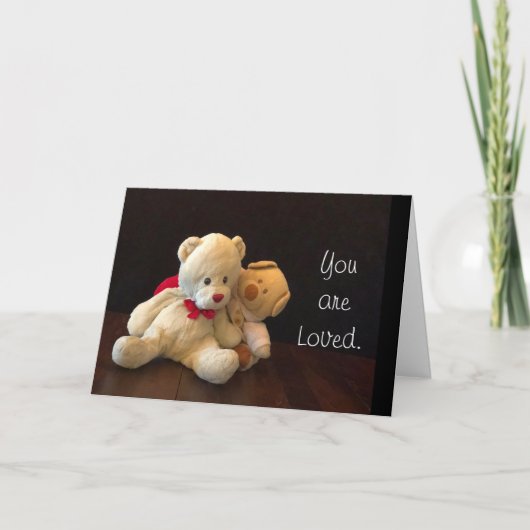 Je bent een (zeer) geliefde Kaart (Voorkant)