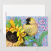 "Je bent een zegen!" Aanmoediging van Kaart (Voorkant / Achterkant)