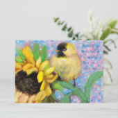 "Je bent een zegen!" Aanmoediging van Kaart (Staand voorkant)