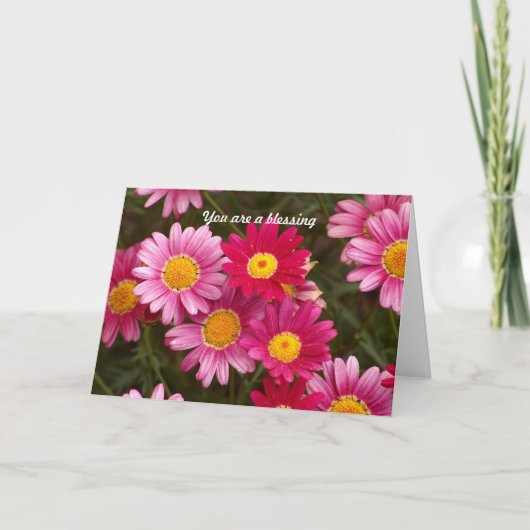 Je bent een zegen bedankkaart (Voorkant)