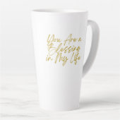 Je bent een zegen in mijn leven lange Mok (Rechterhoek)