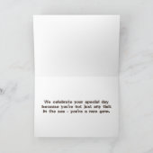 Je bent een zeldzame juweelvis verjaardag kaart (Binnen)