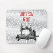 Je bent een zevengrote illustratie muismat (Met muis)