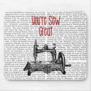 Je bent een zevengrote illustratie muismat