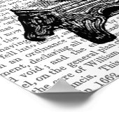 Je bent een zevengrote illustratie poster (Hoek)